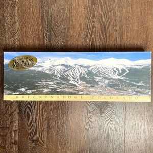 Vintage Breckenridge Colorado Panoramic Jigsaw Puzzle